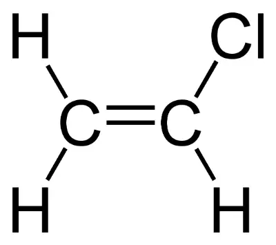 Vinyl chemical formula with some unknown symbols and stuff from highschool