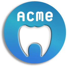 Dental Clinic sample website by jefawk.com showing the logo